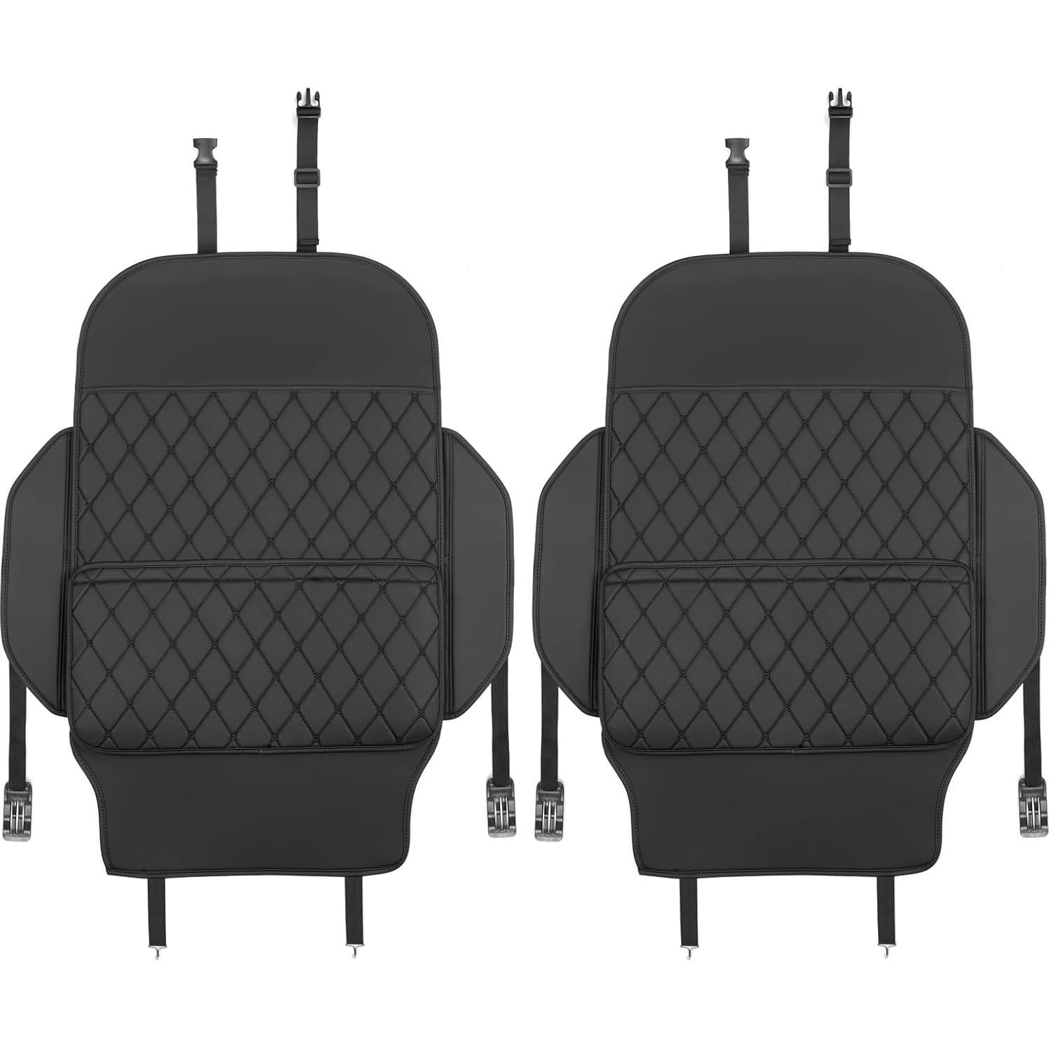 Protector de Respaldo de Asiento TAIKOO con Organizador Negro