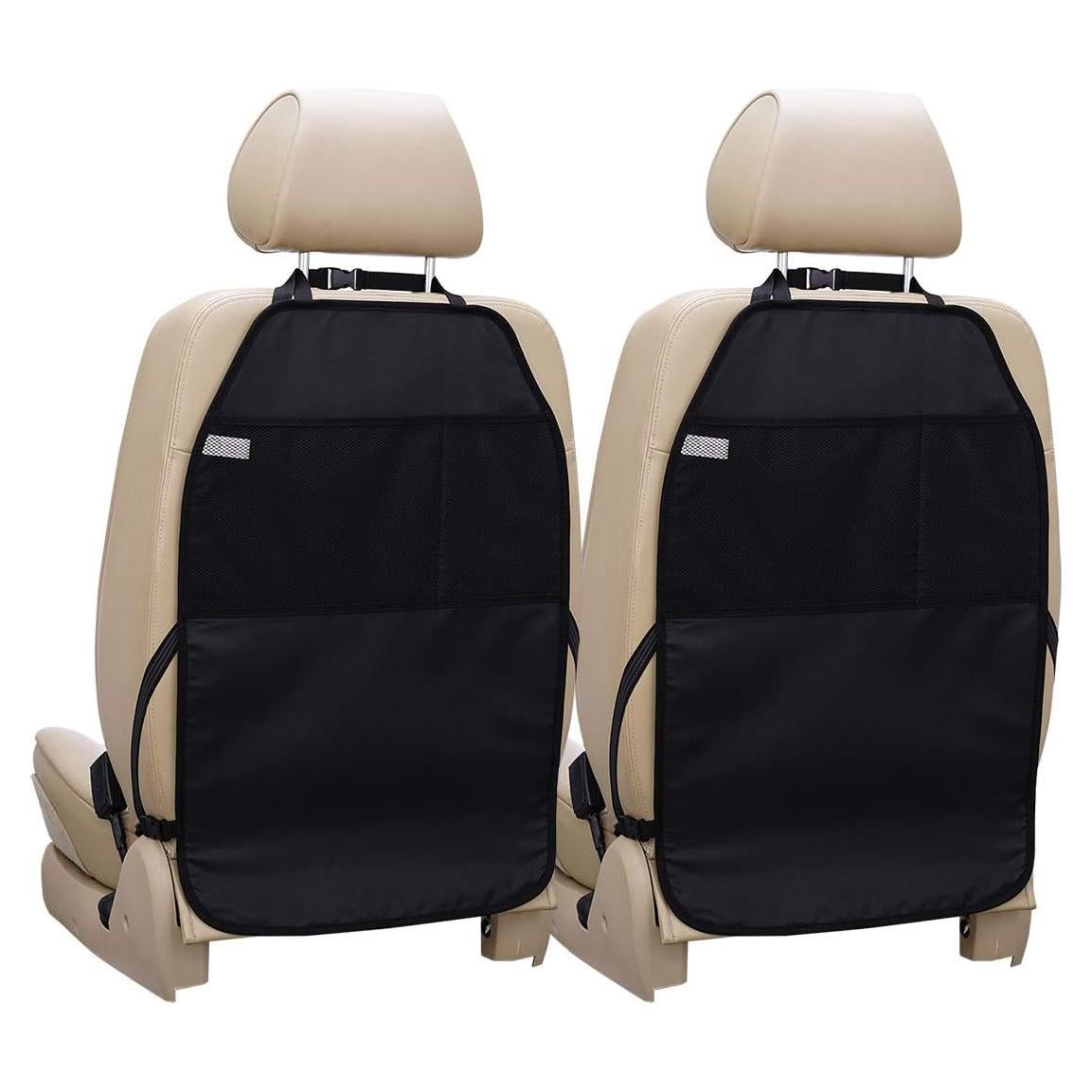 Protector de Asiento de Coche Viaviat FT016 Negro 2-Pack