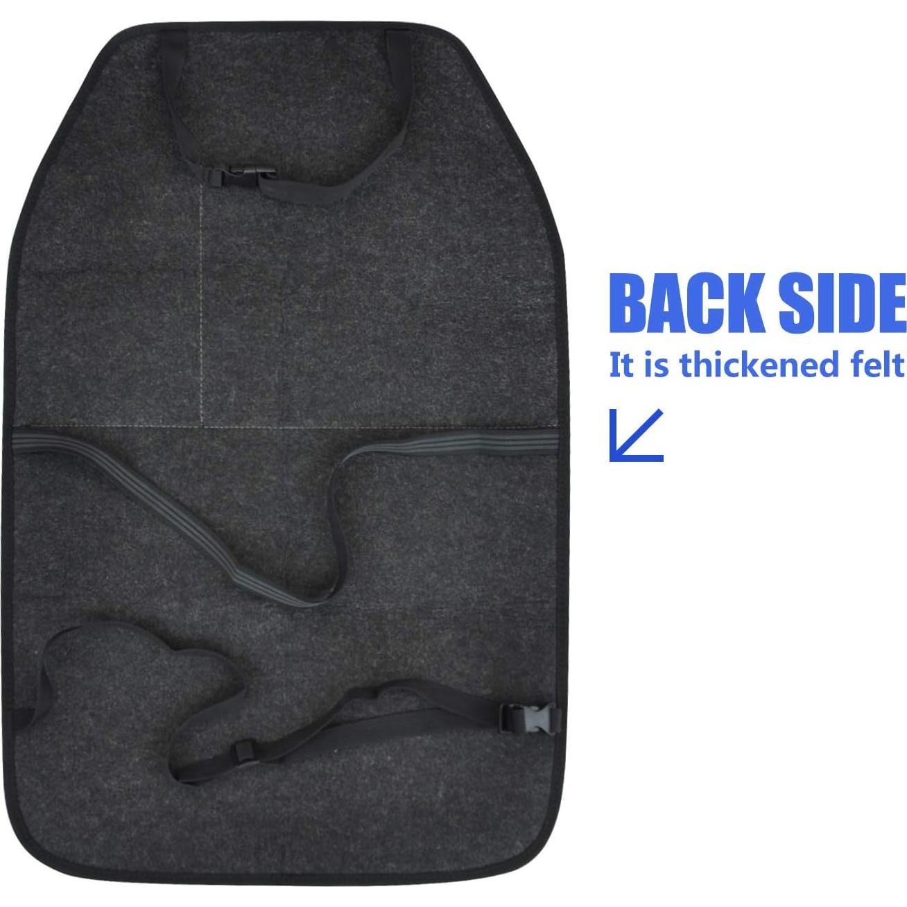 Protector de Asiento de Coche Viaviat FT016 Negro 2-Pack