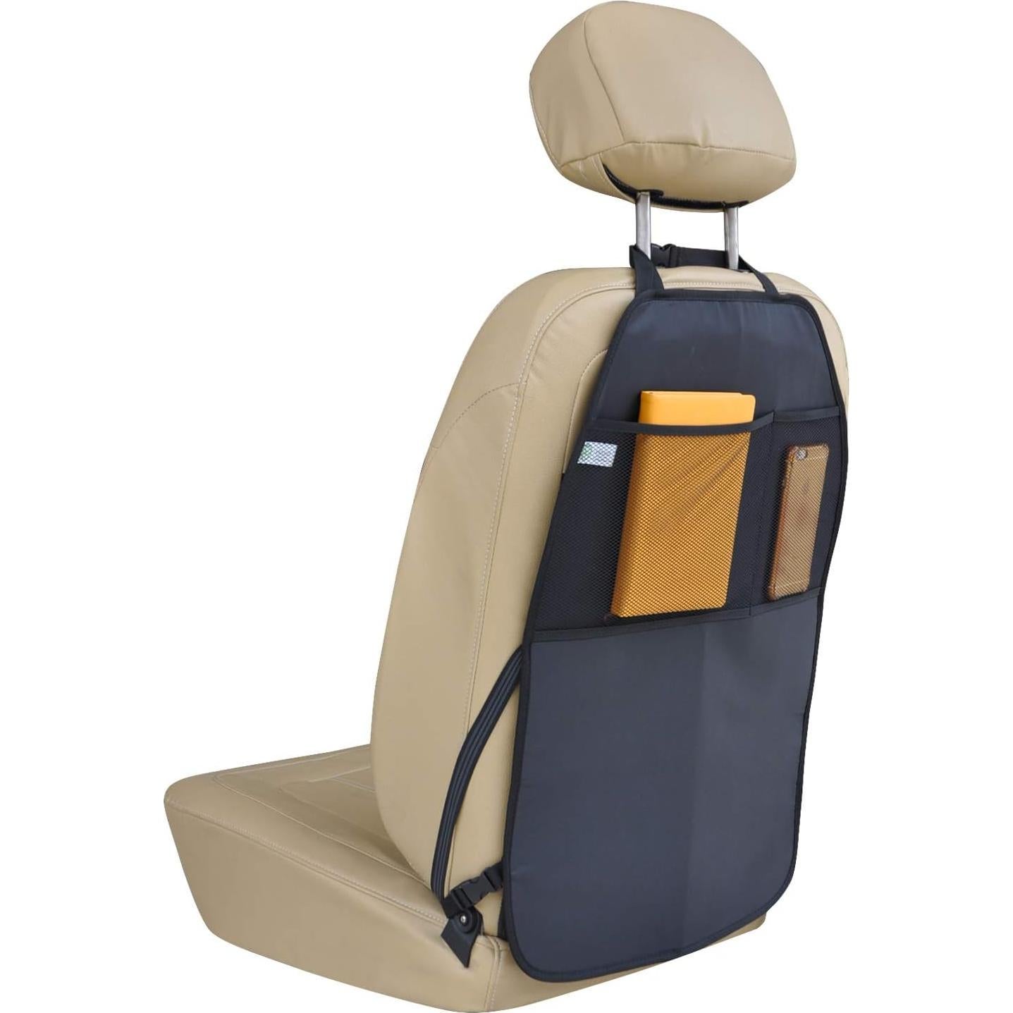 Protector de Asiento de Coche Viaviat FT016 Negro 2-Pack