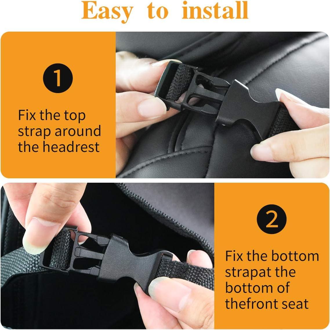 Organizador de Asiento Trasero Kaiphy - 2 Piezas, Impermeable, Soporte para Tableta 25.4cm