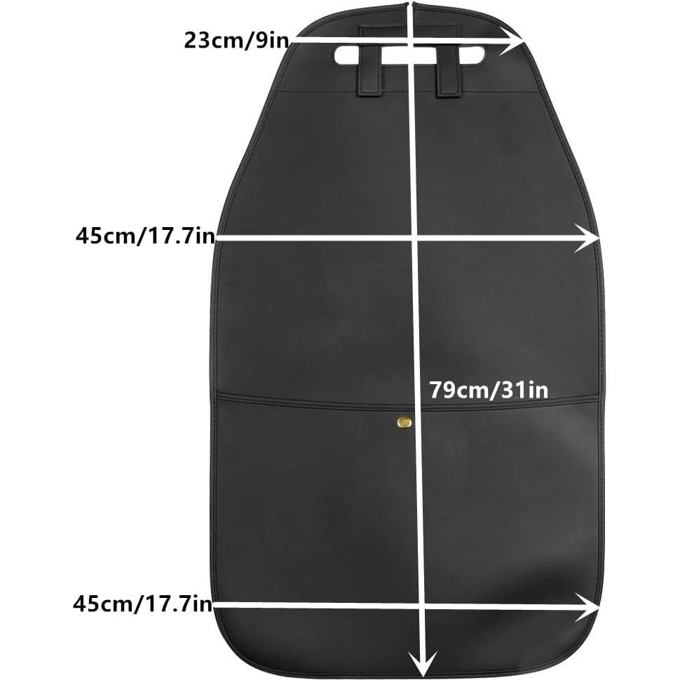 Protector de Respaldo de Asiento HCMAX Negro Impermeable 45x79cm