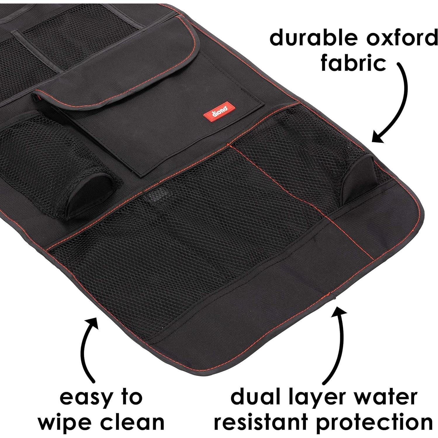 Organizador de Asiento Trasero Diono Stow n Go, Negro, 45.7x25.4 cm