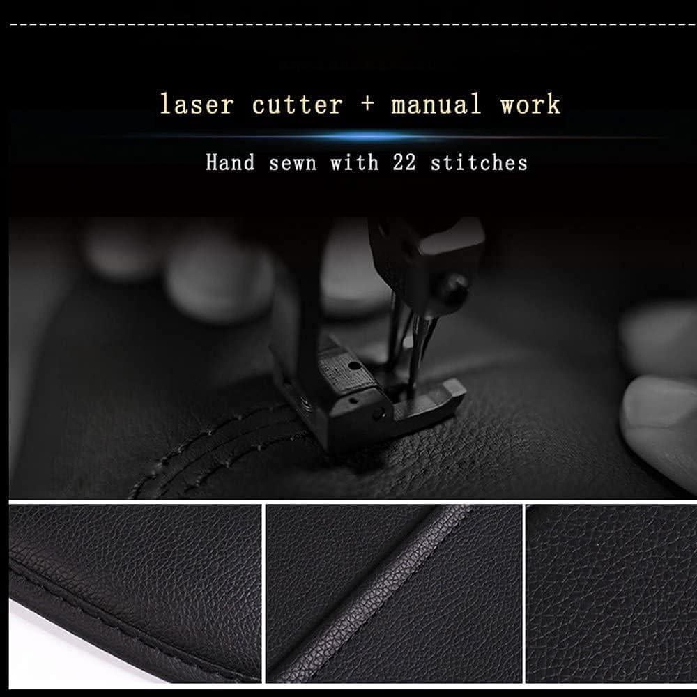 2 Organizadores de Asiento de Coche SANMITTI Cuero Sintético Negro