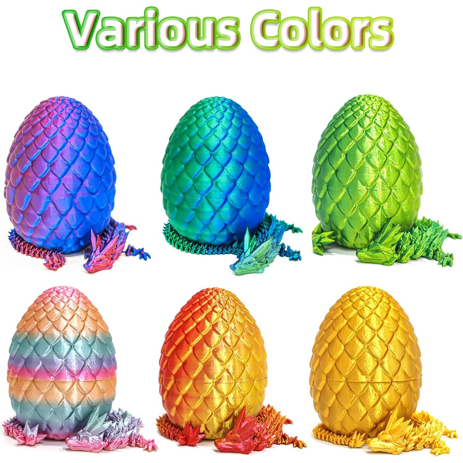 Huevo de Dragón Flavery con Dragón Articulado 30 cm