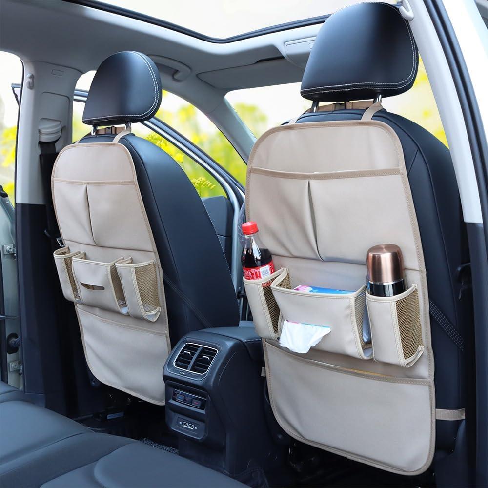 Organizador de Asiento Trasero Pefirst Beige 43x70cm Resistente