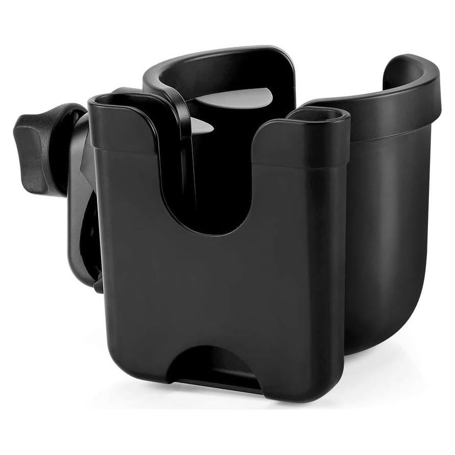 Soporte para Taza y Teléfono Accmor 2-en-1 Universal Negro