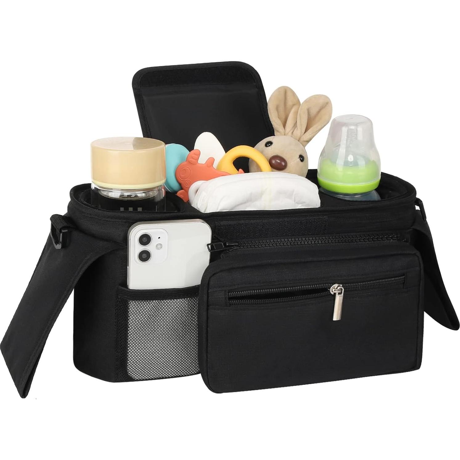 Organizador Universal para Carriola Accmor con Soporte para Vaso