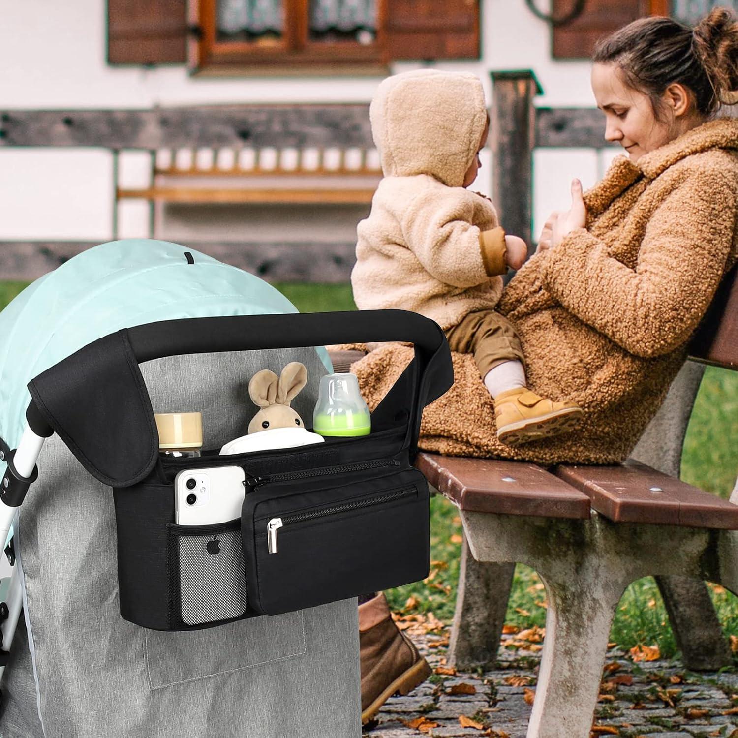 Organizador Universal para Carriola Accmor con Soporte para Vaso