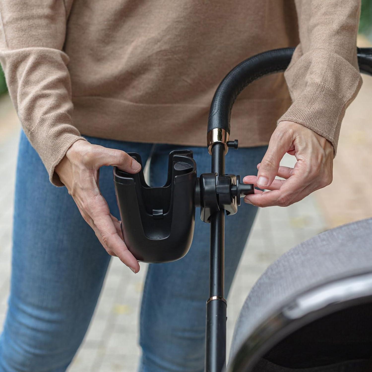 Soporte para Taza y Teléfono Nuby - Clip Rotatorio 360°
