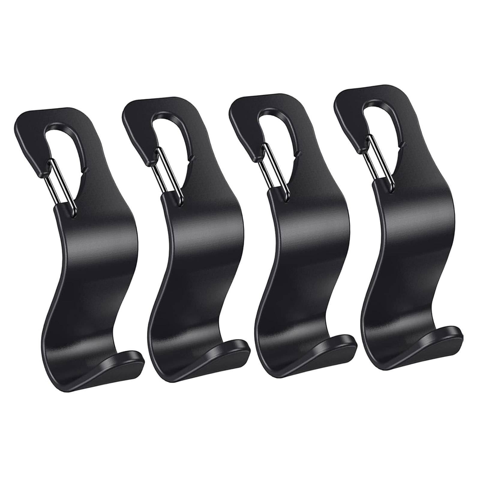 Ganchos para Reposacabezas EldHus - Paquete de 4, Soporte para Bolsos