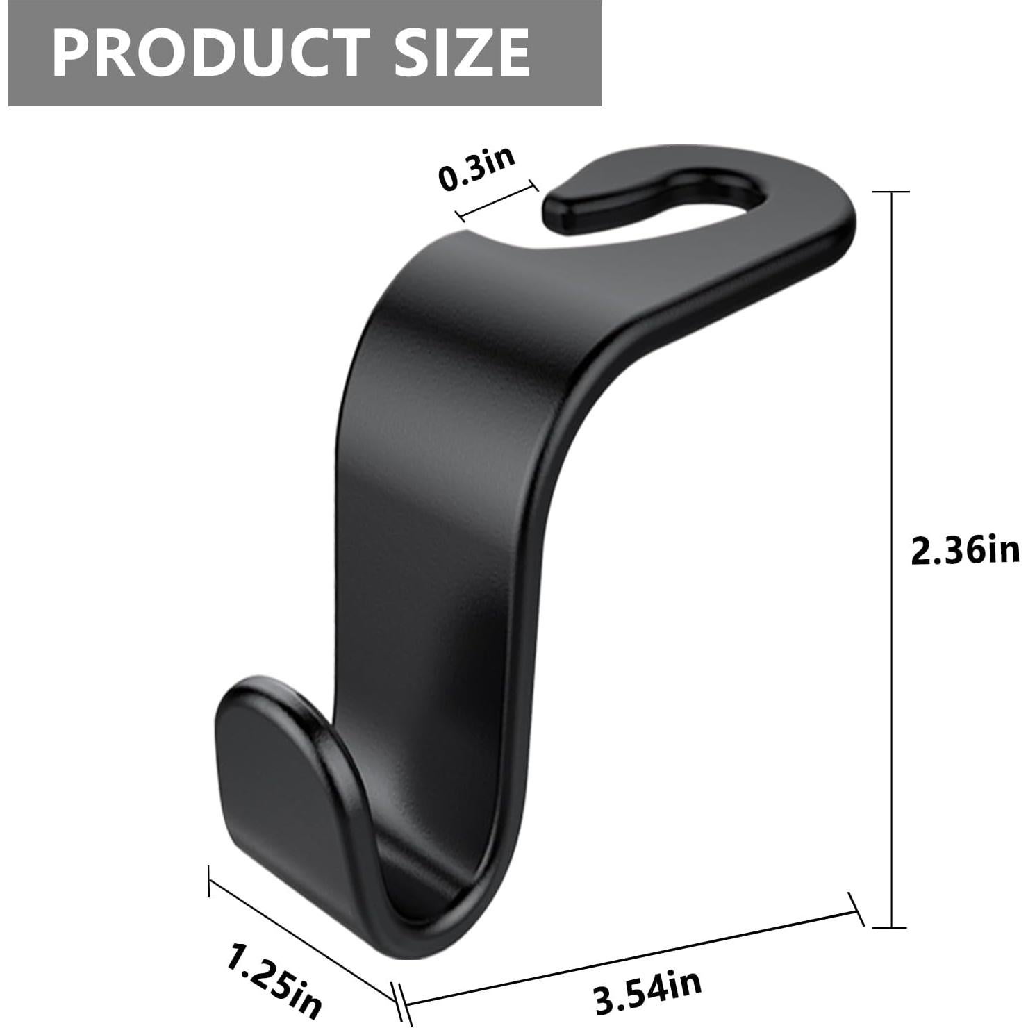 Ganchos de Almacenamiento DTDNZKN para Asiento de Auto - 8 Piezas