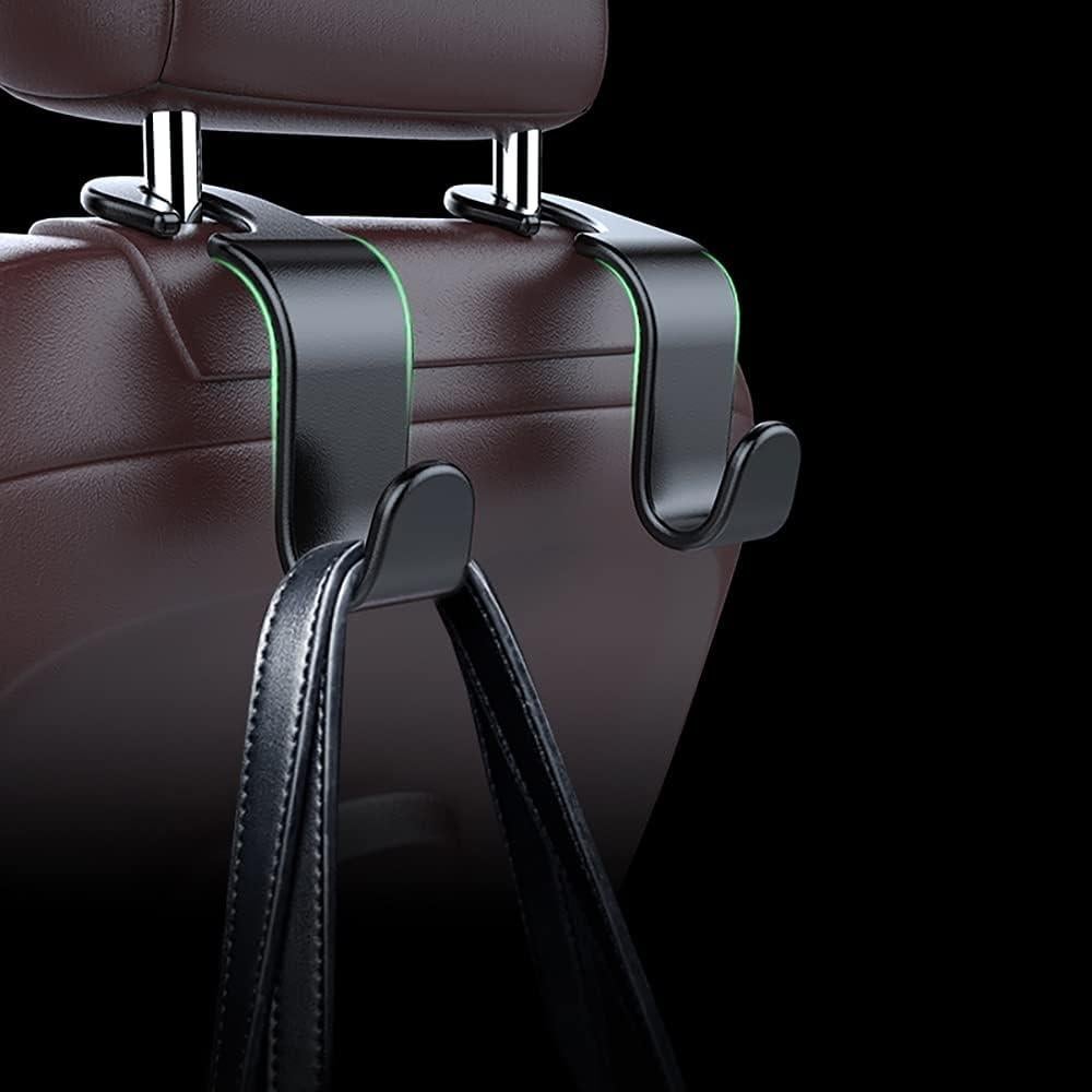 Paquete de 4 ganchos para reposacabezas Wislter - Soporta 19.96 kg