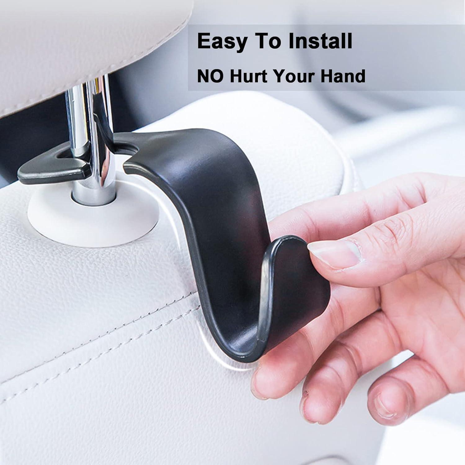 Ganchos organizadores para reposacabezas VTECHOLOGY 4 piezas