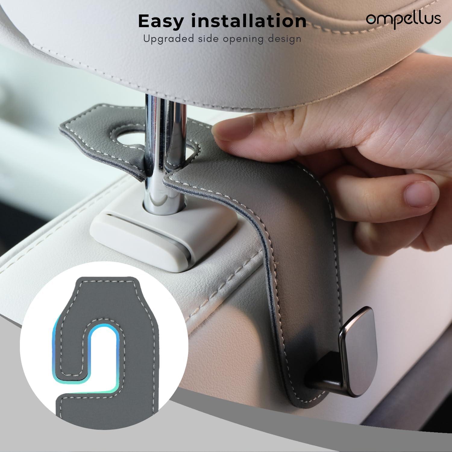 Gancho para Reposacabezas de Coche Ompellus OP-BGT3 - 2 Piezas