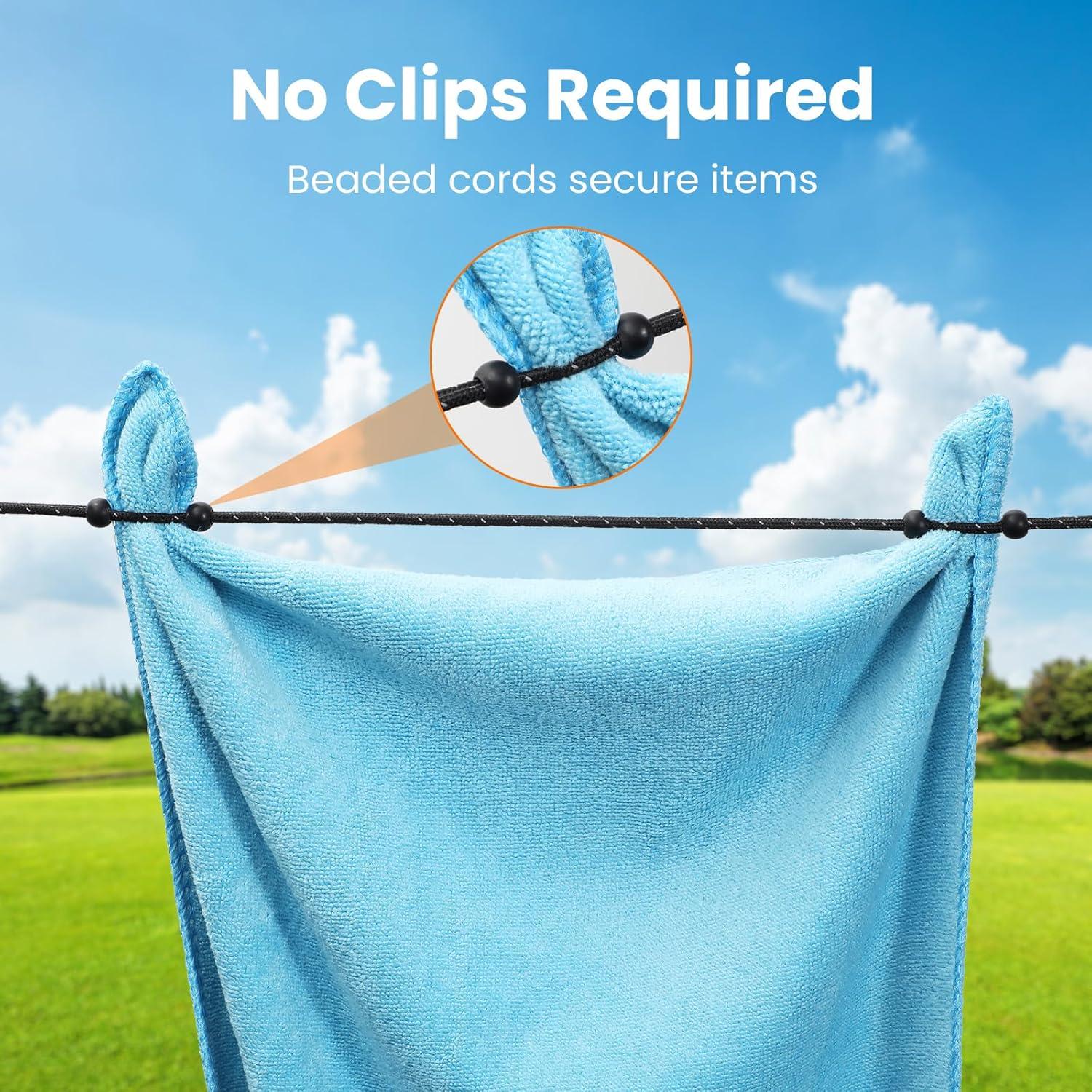 Cuerda de Ropa de Viaje HISAFA 3.5m Compacta y Ligera