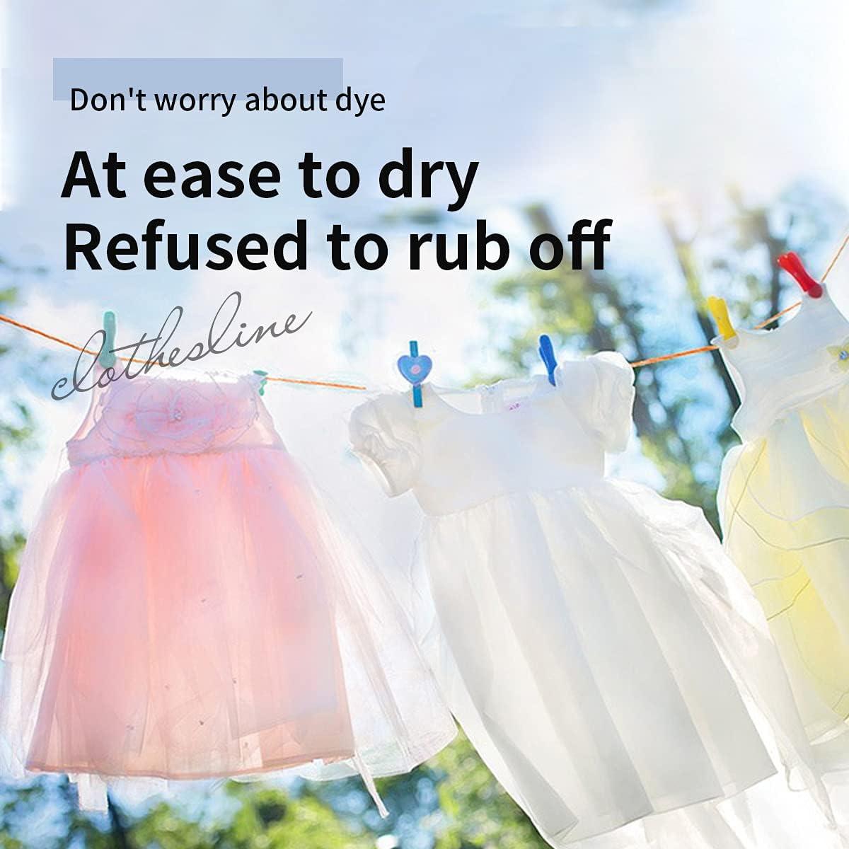 Cuerda de Tendedero Portátil CenYouful 10m con 20 Pinzas