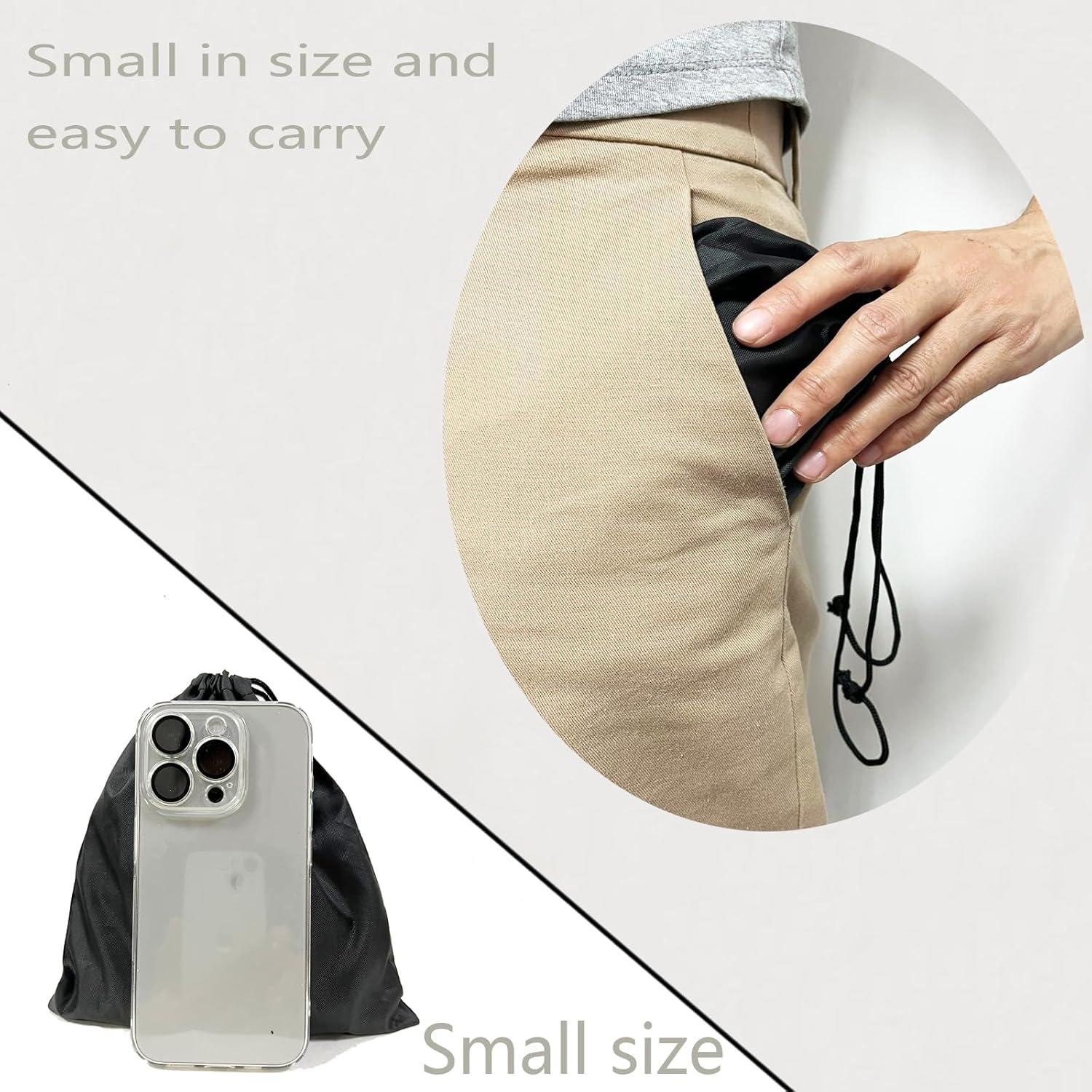 Cuerda de Ropa Portátil Retráctil Pmsanzay 180-230 cm con Clips