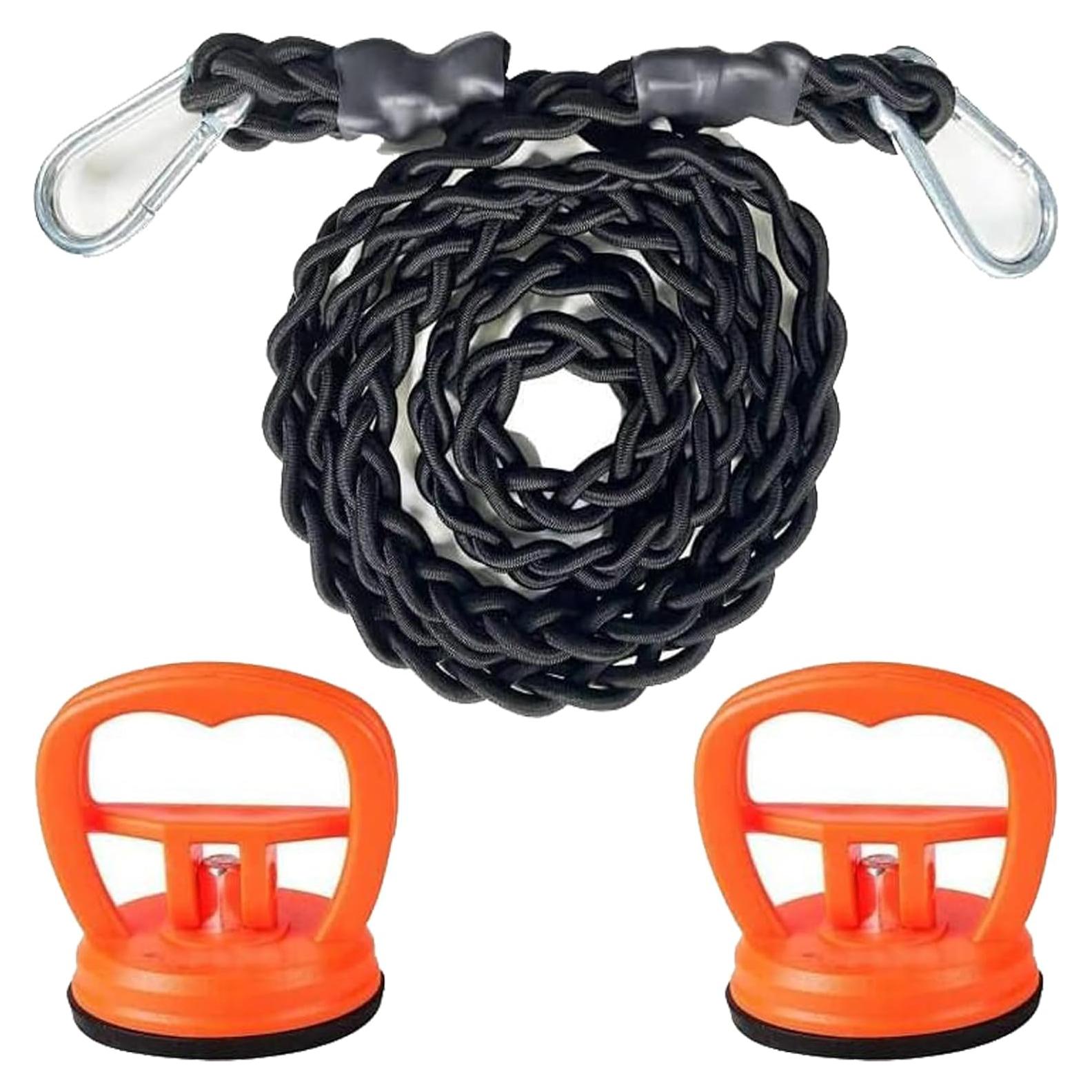 Cuerda de Ropa Portátil Retráctil Pmsanzay 1.5-3.5m con Ventosas