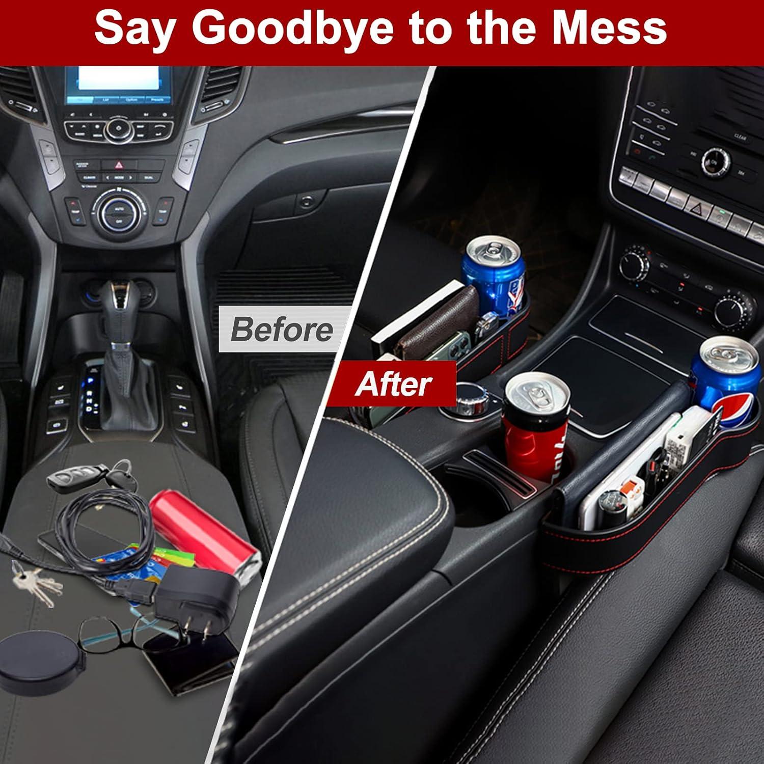 Organizador de Espacio entre Asientos MORDEN MS con Portavasos