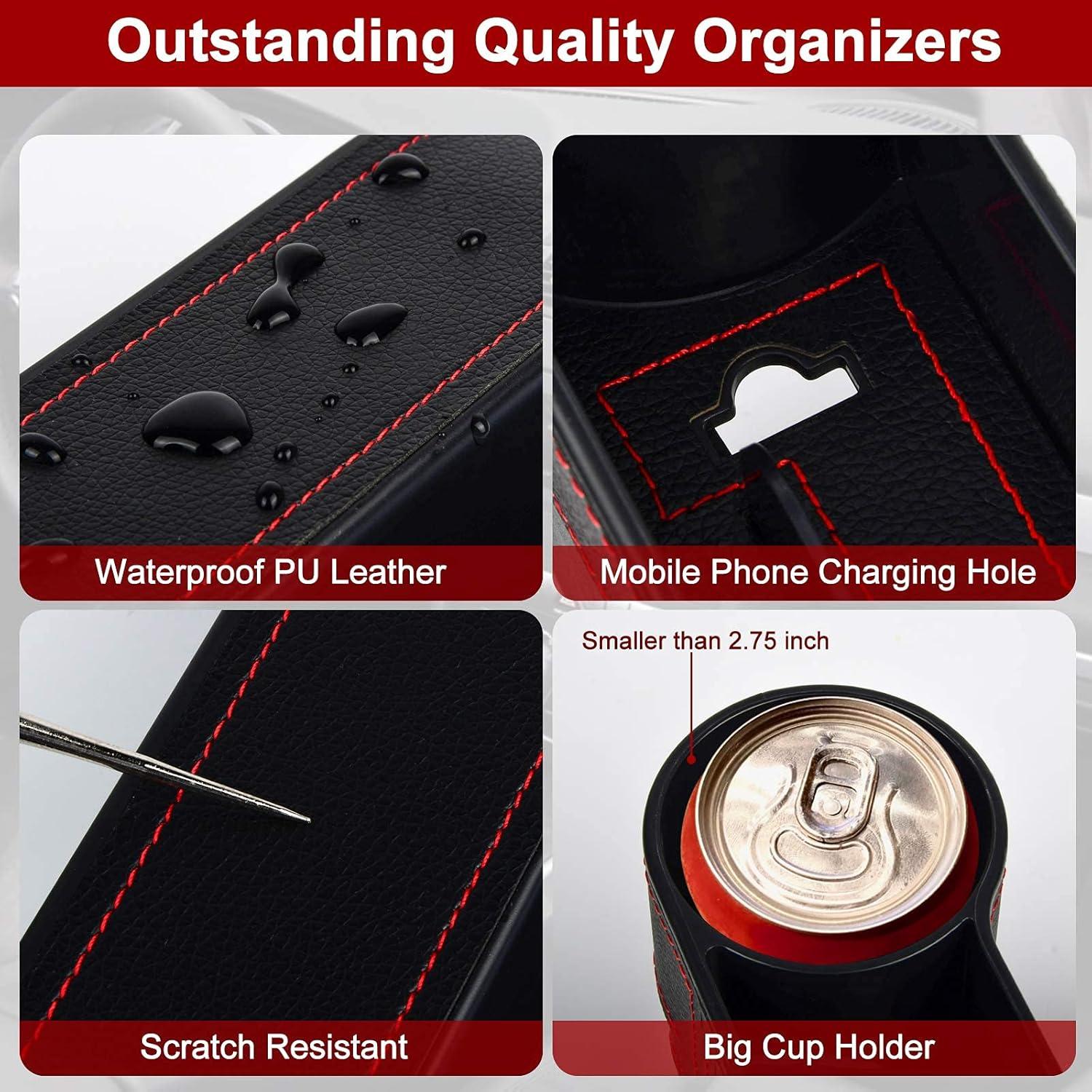 Organizador de Espacio entre Asientos MORDEN MS con Portavasos