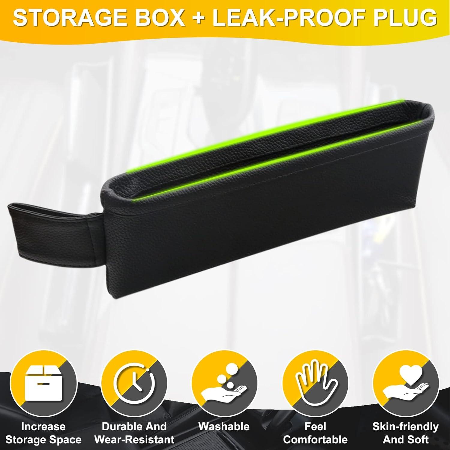 Organizador de Espacio entre Asientos de Coche BubabyZZ Negro