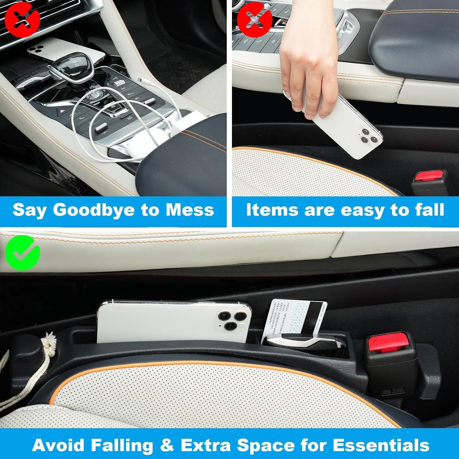 Relleno de Espacio entre Asientos Cloud Pie CSF-1 - Set de 2 Negro