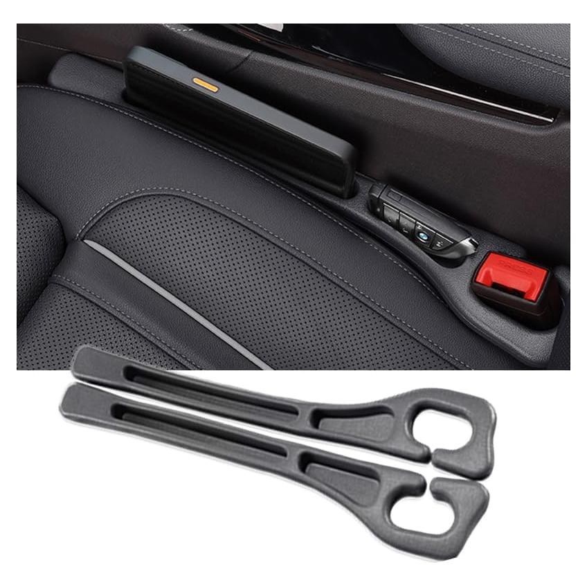 Relleno Espacio entre Asientos Auto Mtverver Negro - Paquete de 2