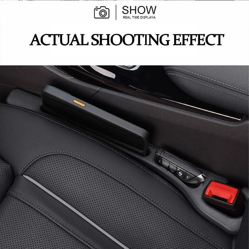 Relleno Espacio entre Asientos Auto Mtverver Negro - Paquete de 2