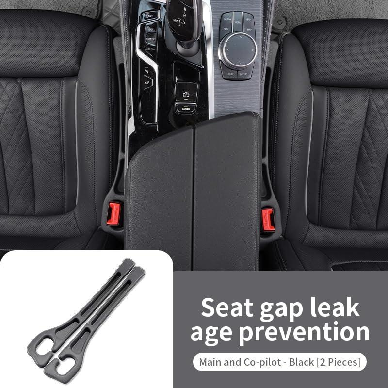 Relleno Espacio entre Asientos Auto Mtverver Negro - Paquete de 2