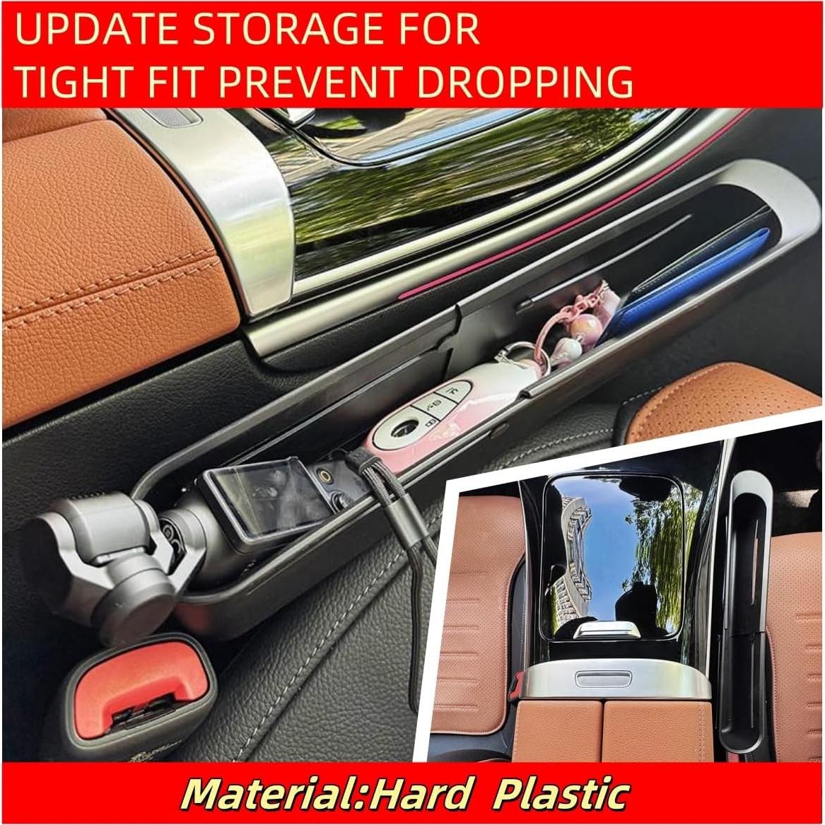 Relleno de Espacio entre Asientos de Coche KALEBEE Ajustable 21.5-33 cm