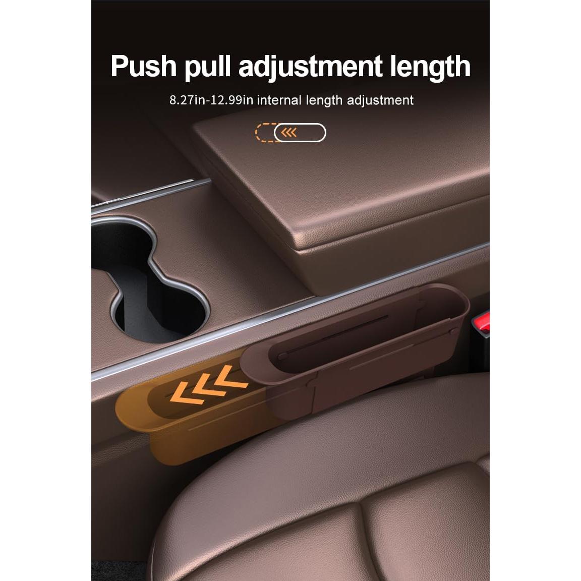 Relleno de Espacio entre Asientos de Coche KALEBEE Ajustable 21.5-33 cm