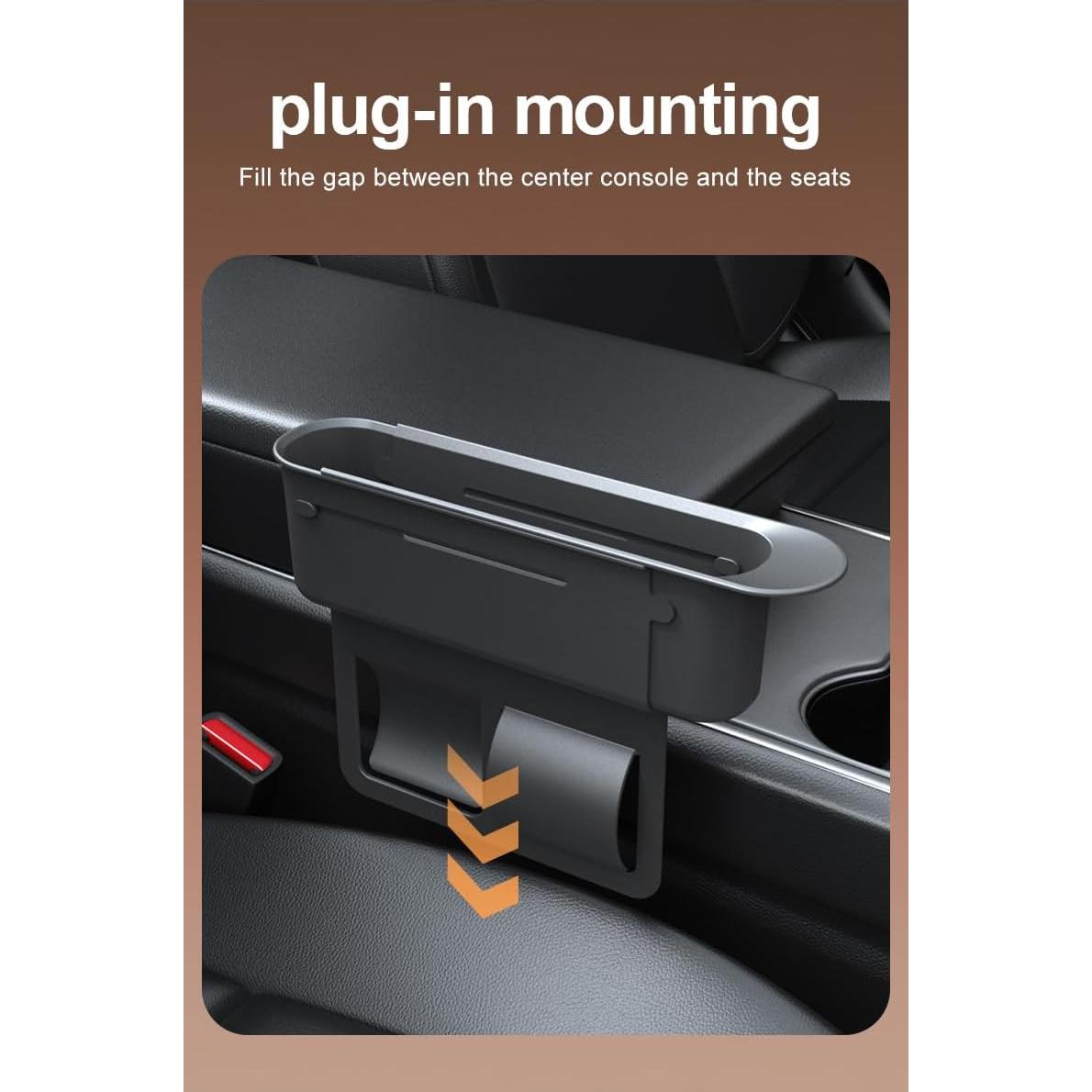 Relleno de Espacio entre Asientos de Coche KALEBEE Ajustable 21.5-33 cm