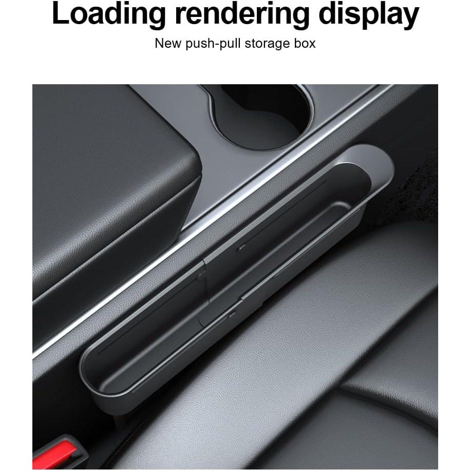 Relleno de Espacio entre Asientos de Coche KALEBEE Ajustable 21.5-33 cm