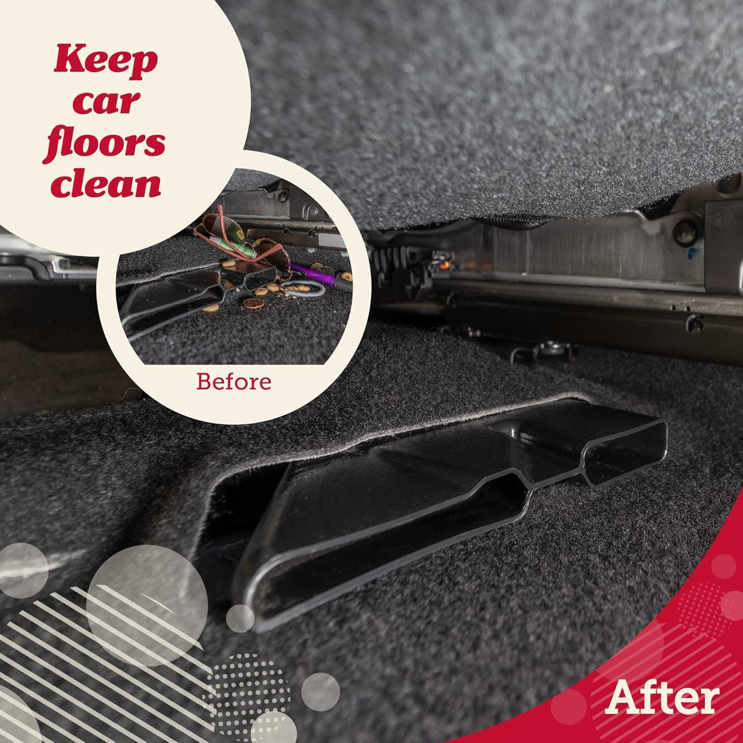 Organizador de Espacio entre Asientos Lusso Gear 2-Pack - Cuero Sintético Gris