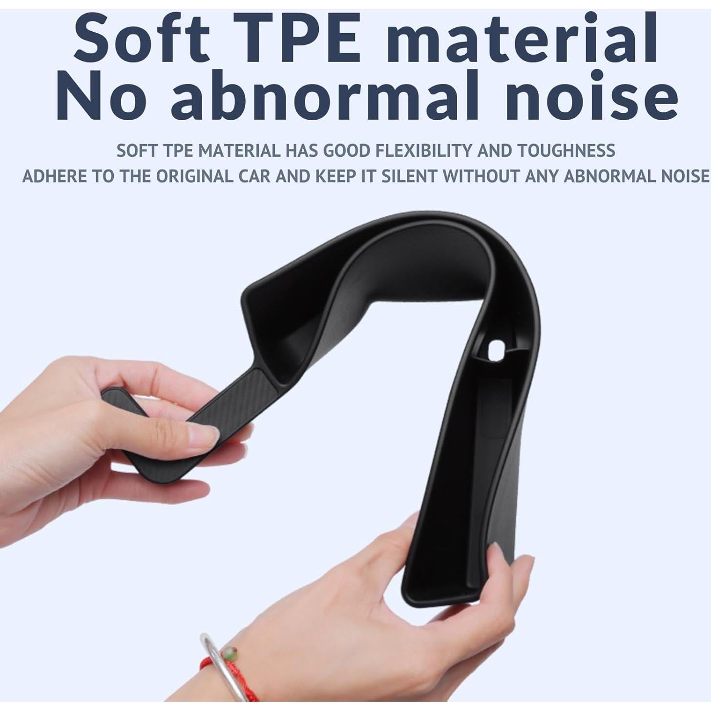 Organizador de Espacio entre Asientos Tmengdao - 2 Unidades Negro