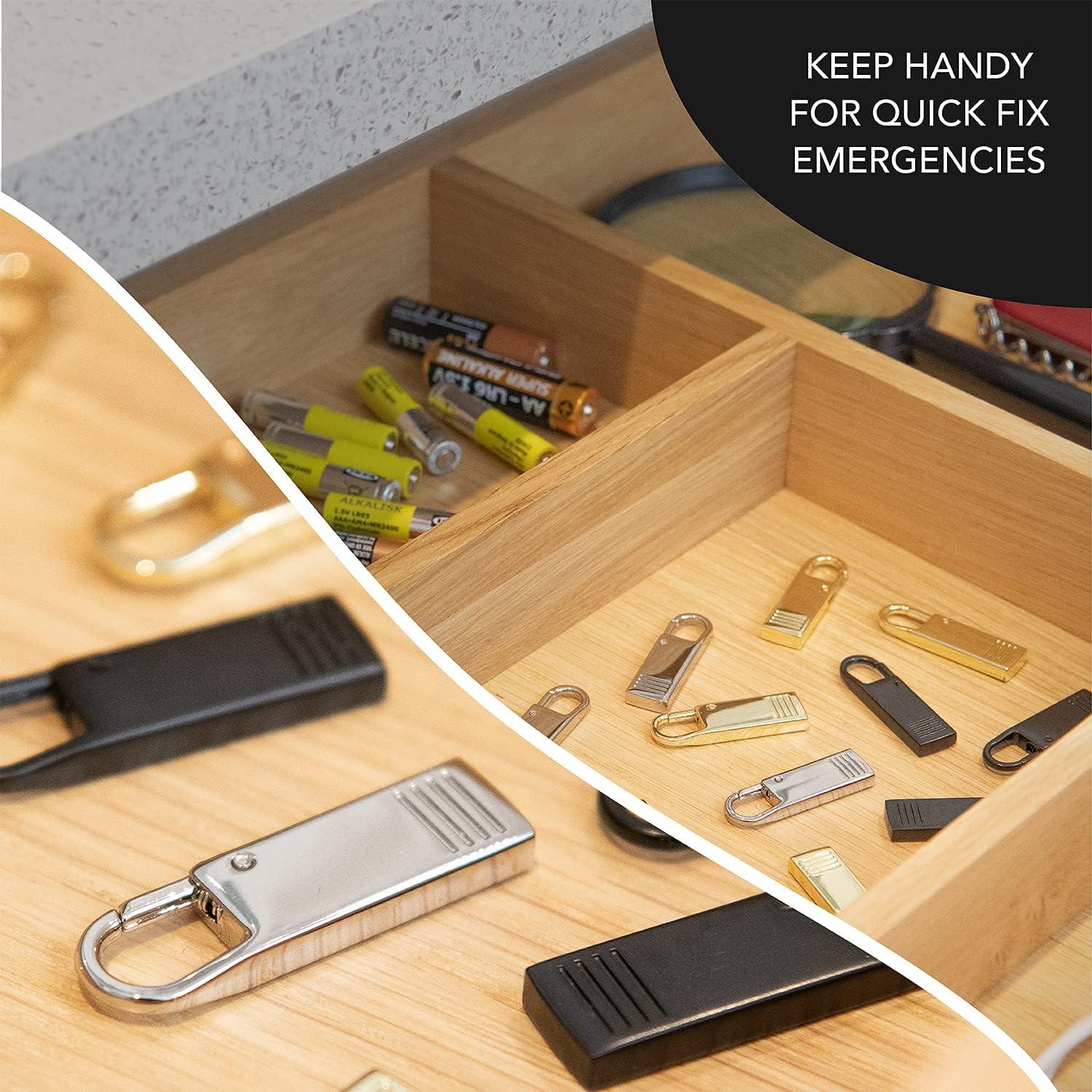 Tiradores de Cremallera Kraftex - Reemplazo x4 Alta Resistencia