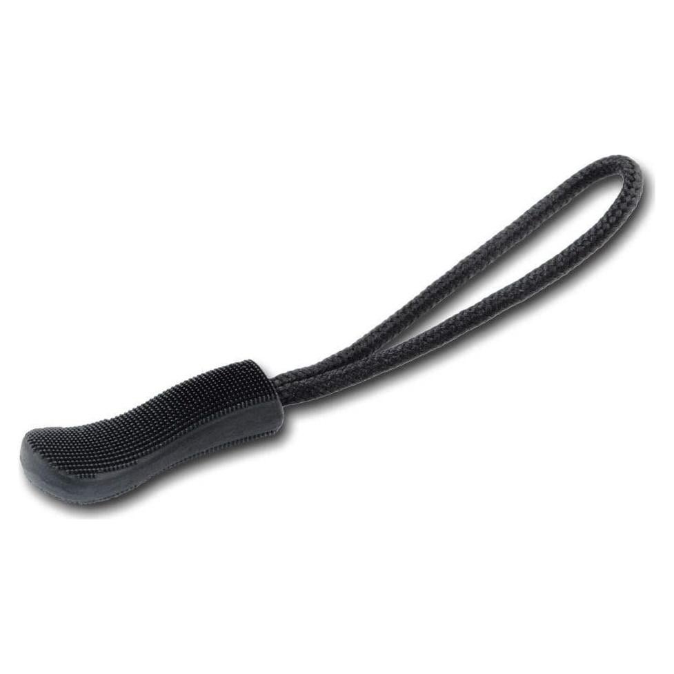 Tiradores de Cremallera DYZD - Extensores de Nylon Negro 10 PCS