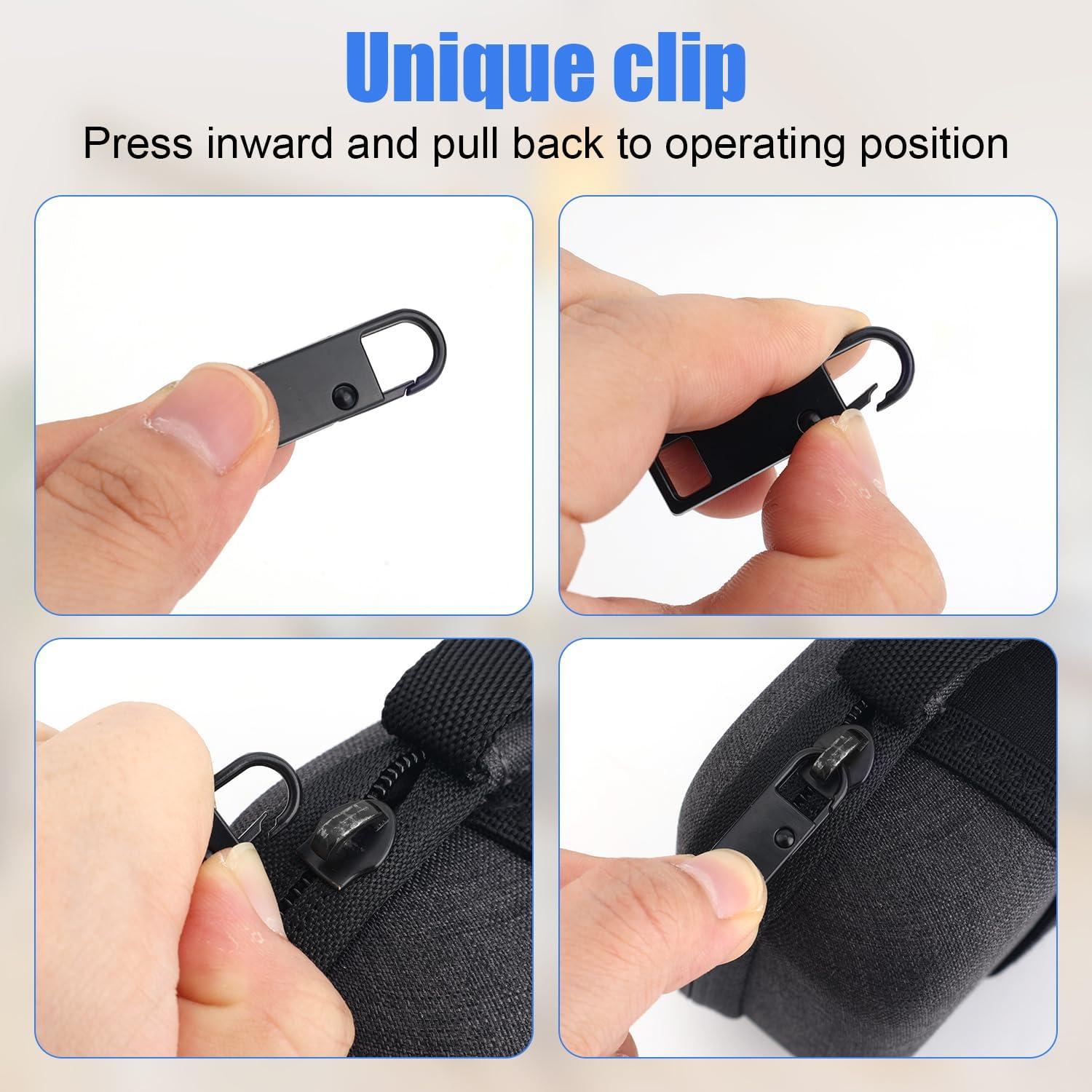 Kit de Reemplazo de Tiradores de Cremallera 8 Piezas Gosknor