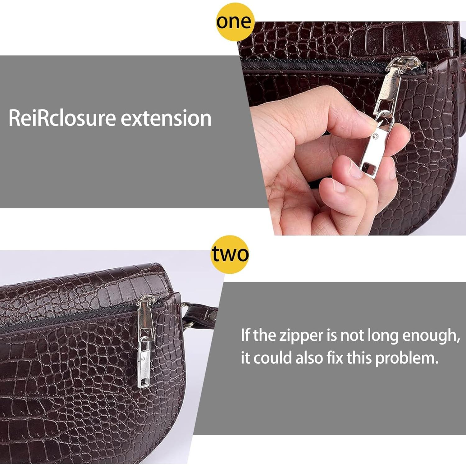 10 Piezas Tiradores de Cremallera Metal ZenithFast 3.7cm