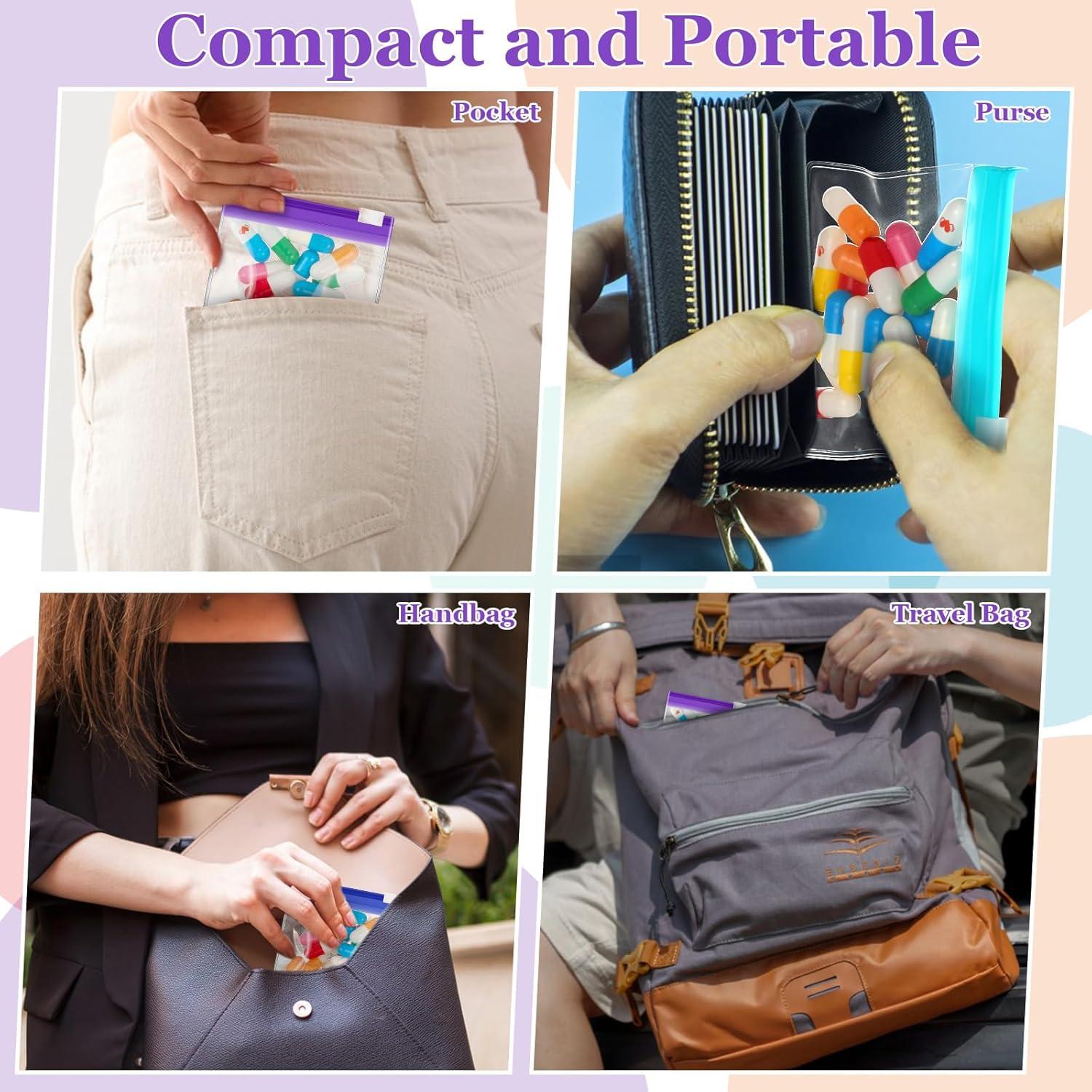 39 Piezas Bolsas Organizadoras de Pastillas ProSuites Reutilizables