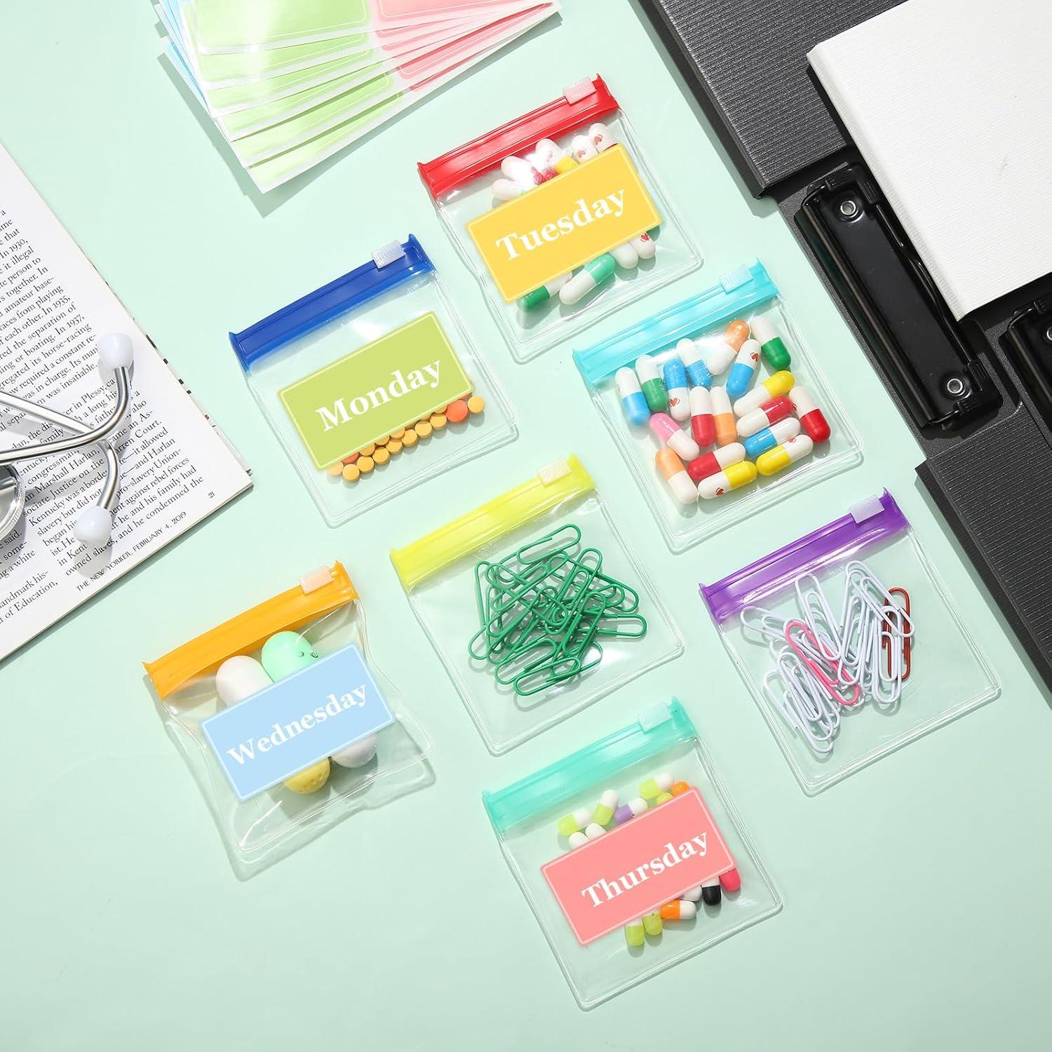 39 Piezas Bolsas Organizadoras de Pastillas ProSuites Reutilizables