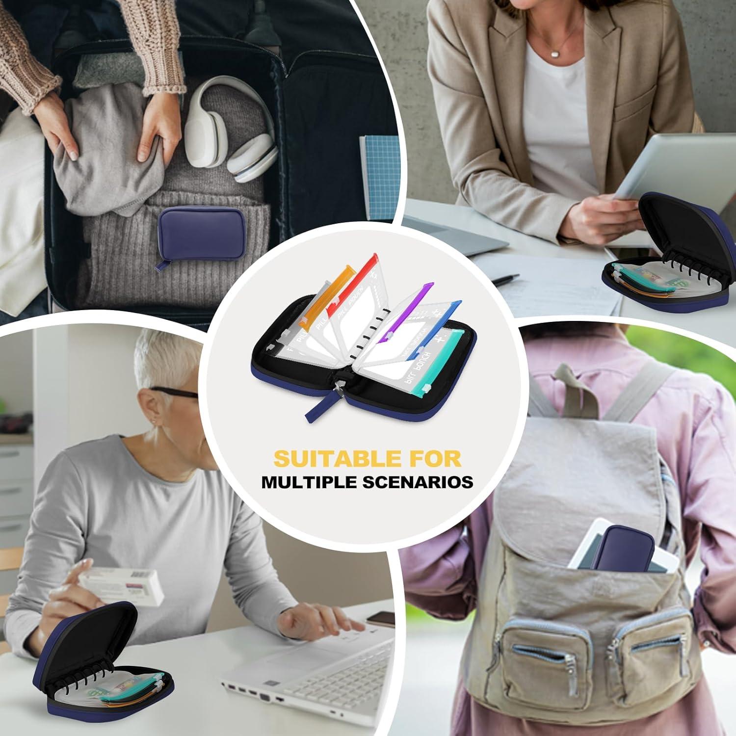 Organizador de Pastillas Timueetech A7-L a Prueba de Agua