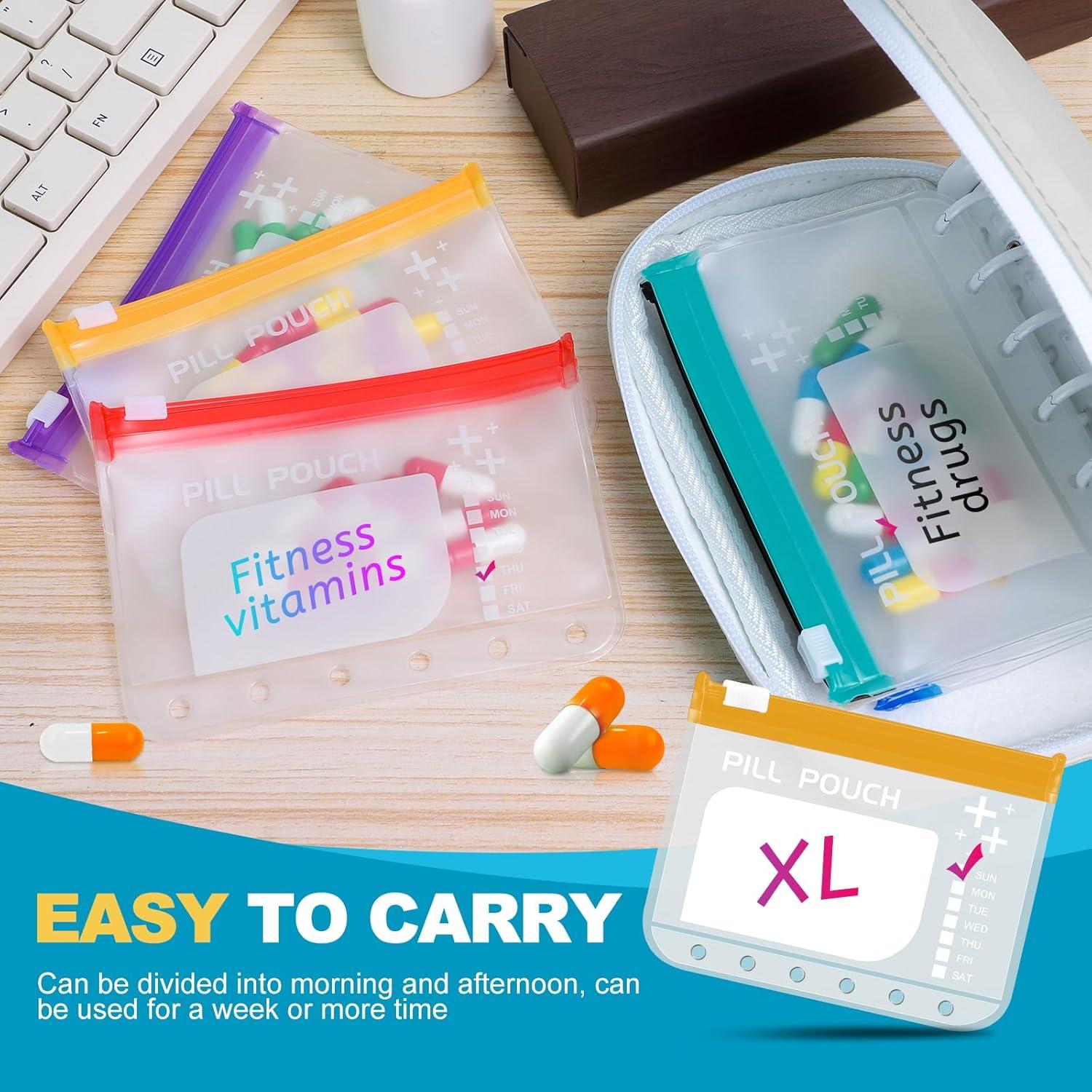 Juego de Bolsas de Pastillas Reutilizables A7-L Timueetech