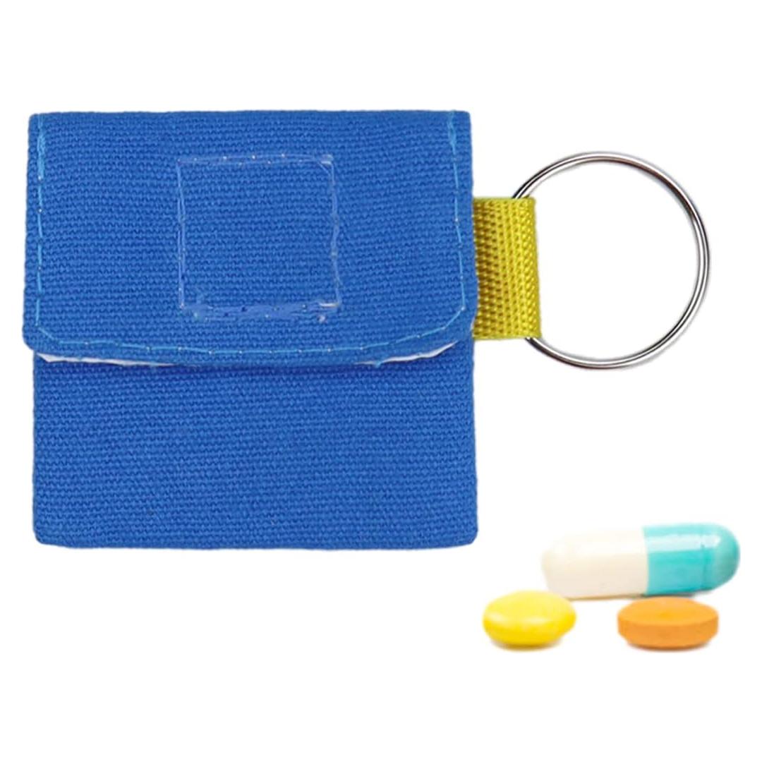 Organizador de Pastillas de Llavero Welsoon - Paquete de 3