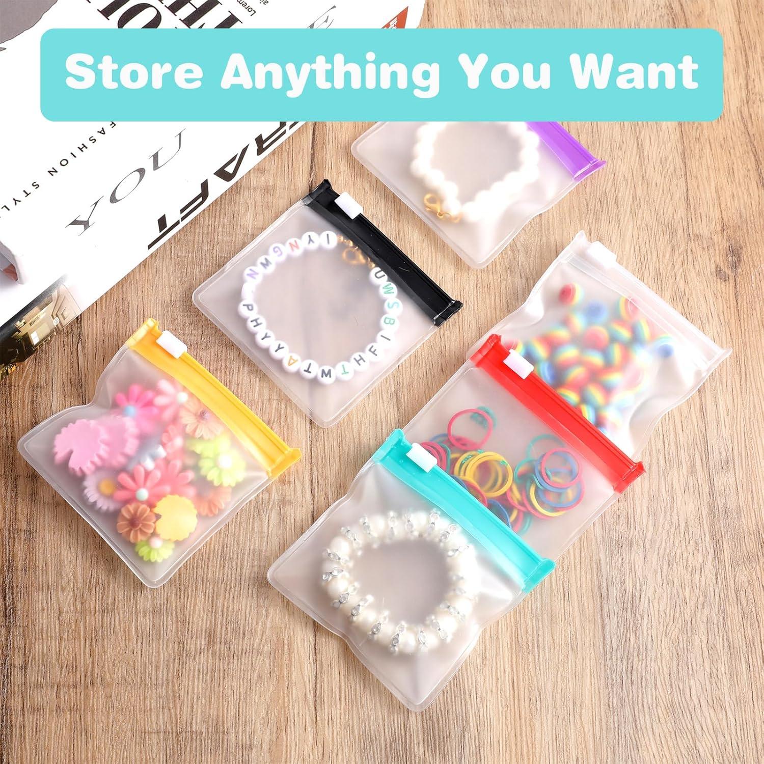 12 Bolsas de Medicamentos Reutilizables Abeillo 7.5x7.5cm