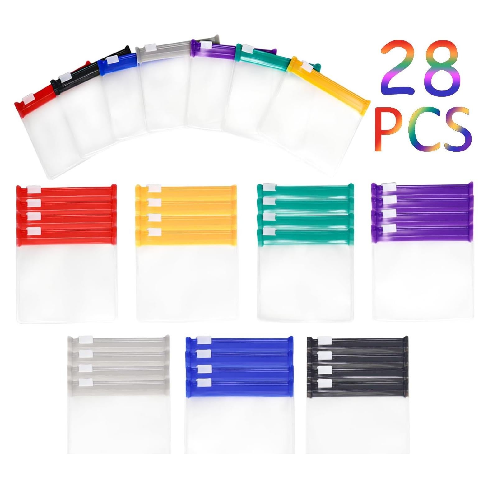 Juego de 28 Bolsas de Pastillas Reutilizables SUPPHOUS 7 Colores