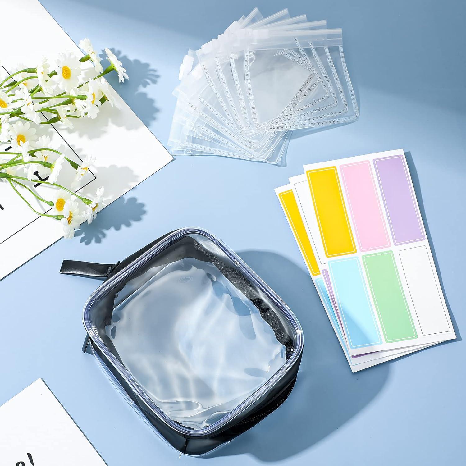 Meanplan 26 Pzs Bolsas Reutilizables Transparentes con Cierre