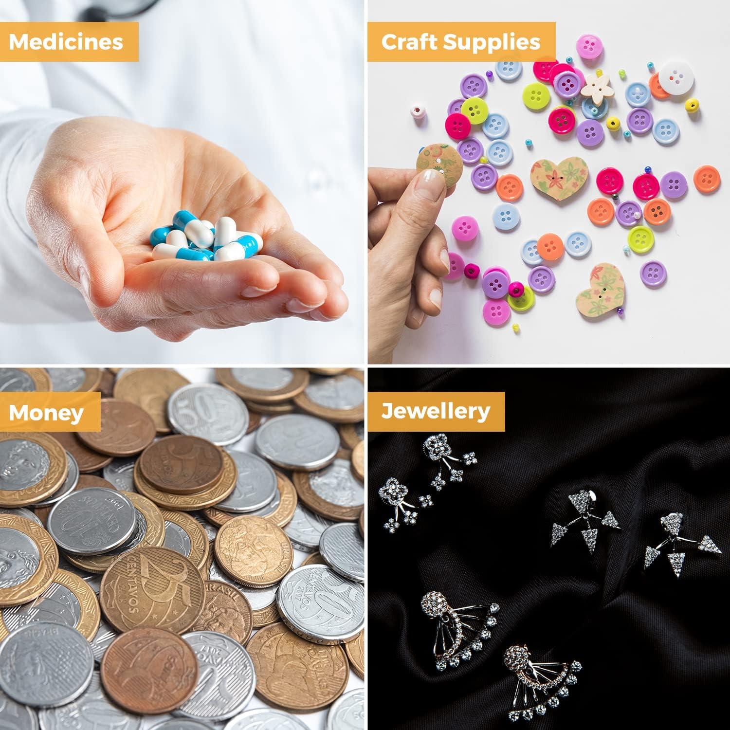 Bolsas para Pastillas MEDca 100 Unidades 7.62x6.99 cm