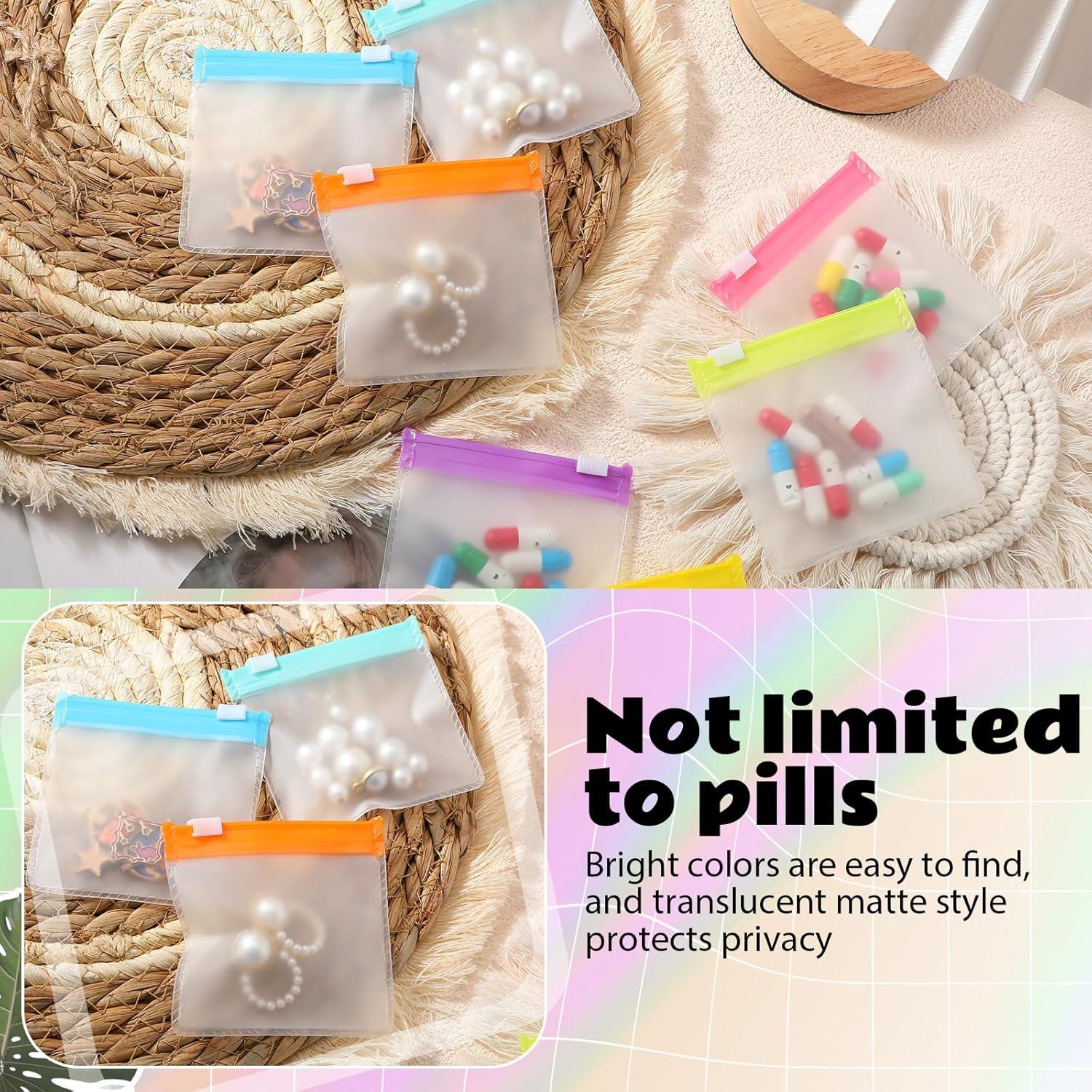 Set 29 Bolsas de Píldoras Reutilizables Sherr 7.6x7.6cm